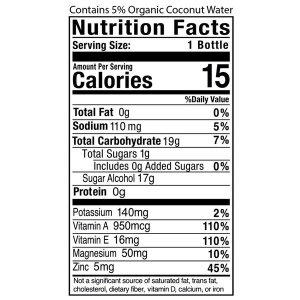 RECOVER 180° Hydration Drink, Organic, Strawberry Banana