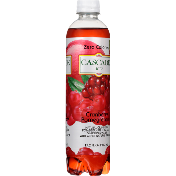 Cascade Ice Sparkling Water, Cranberry Pomegranate