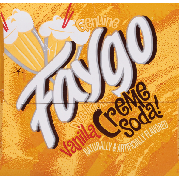 Faygo Soda, Vanilla Creme, 8 Pack