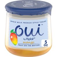Yoplait Oui French Style Mango Whole Milk Yogurt, ...
️