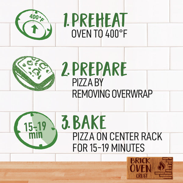 Freschetta Spinach & Roasted Mushroom Brick Oven Crust Frozen Pizza
