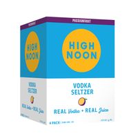 High Noon Passionfruit Vodka Hard Seltzer Can 4 Pa...
️
