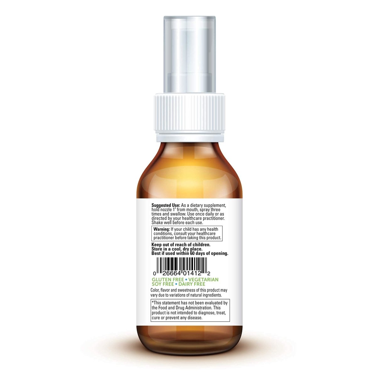Little DaVinci Calm - Calming Supplement for Kids - Fruit Punch Flavor - 30 ml