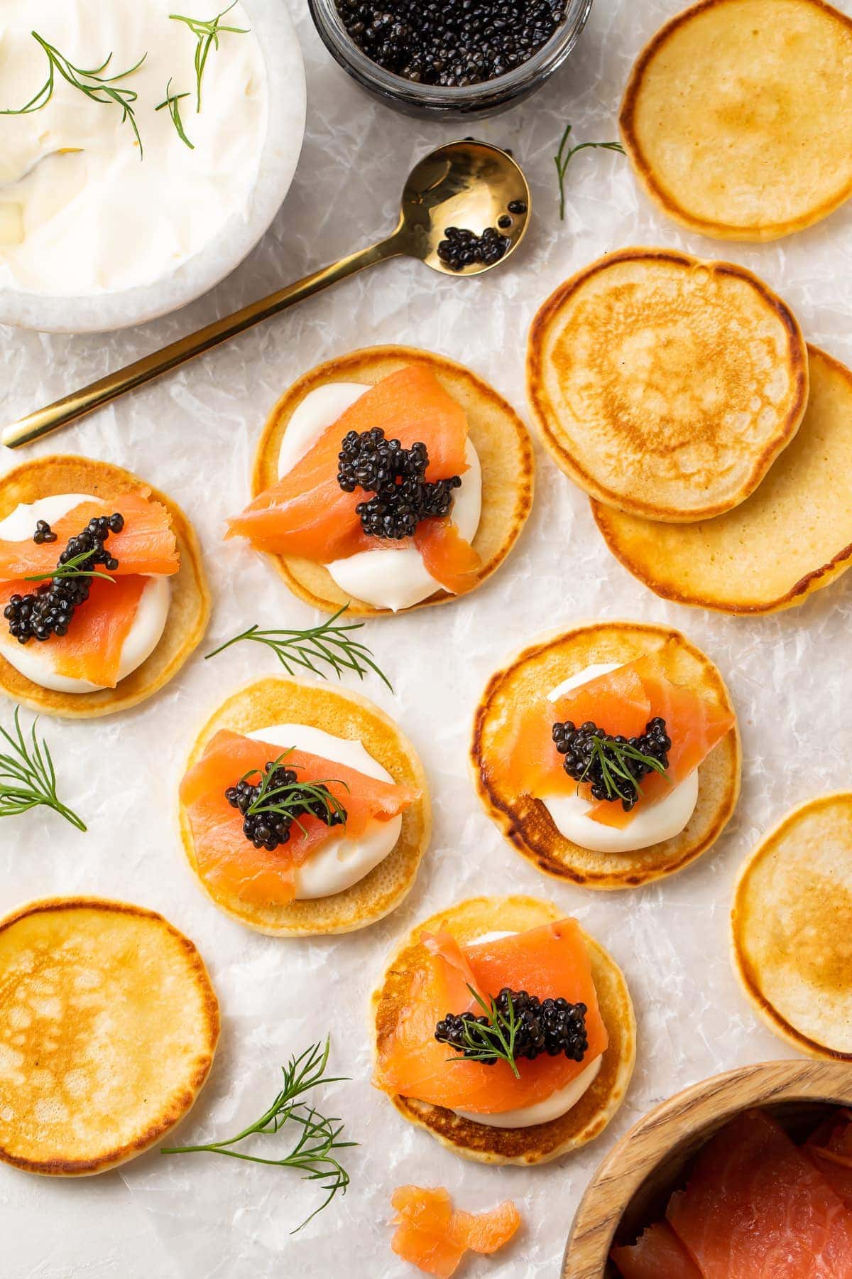 Mini Blinis (16pcs)