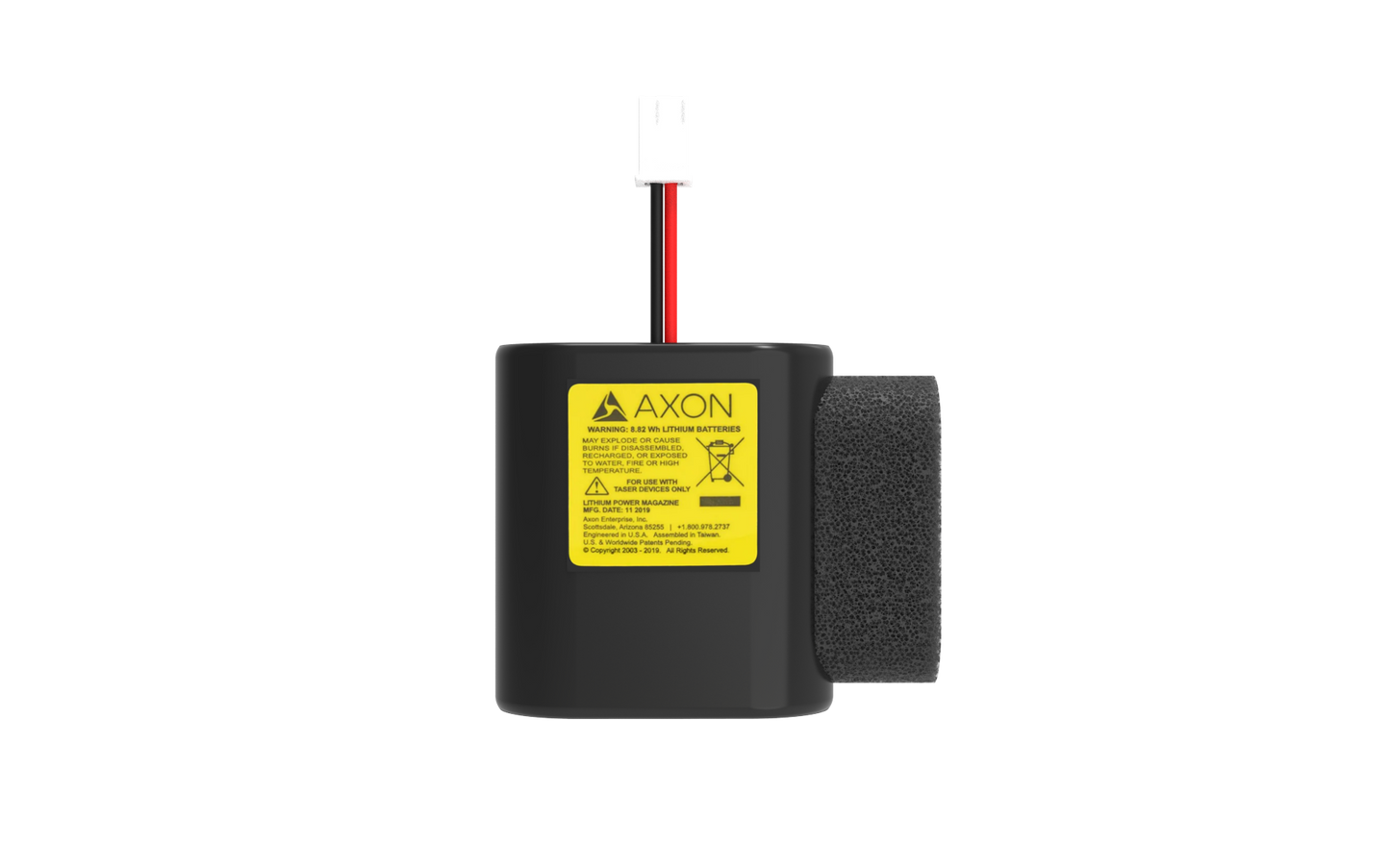 Taser Replacement Battery for Taser C2 and Bolt