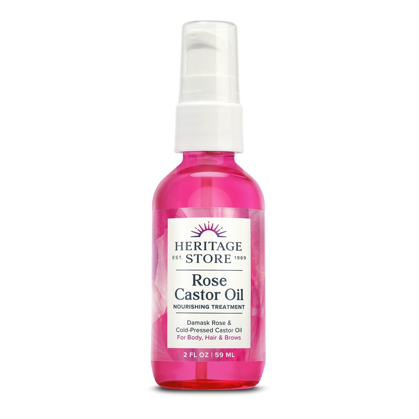 Heritage Rose Castor Oil Serum 2oz