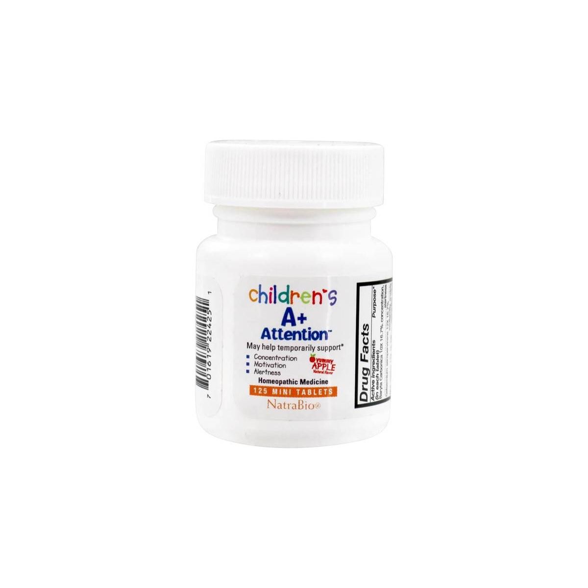 Herbs for Kids A+ Attention Apple 125 Chewables