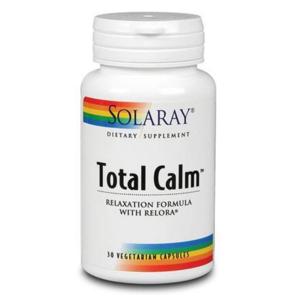 SOLARAY Total Calm, Veg Cap (Btl-Plastic) 30ct