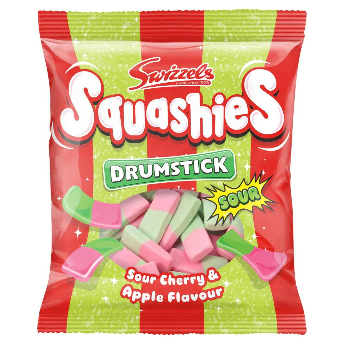 Squashies Drumsticks Sour Cherry & Apple Flavour