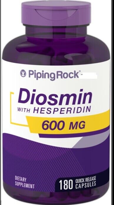 Hesperidin Diosmin 100mg/500mg 180 Caps by 1200mg per 2 Caps