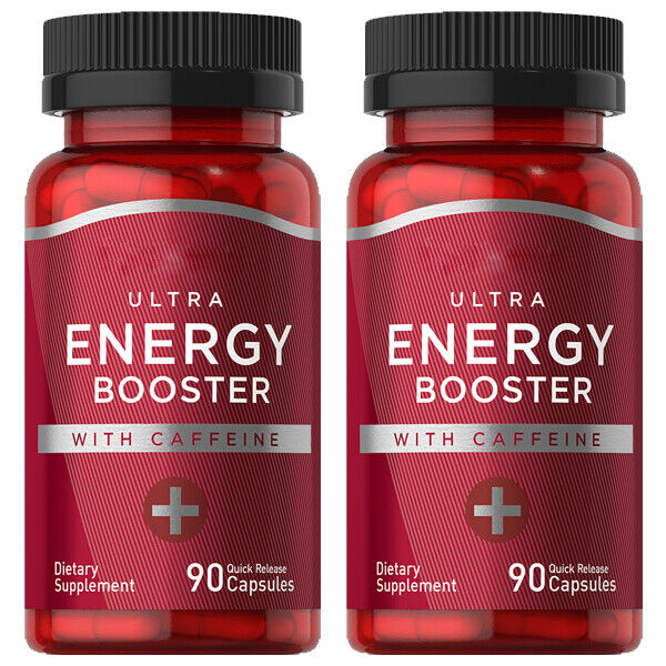 Ultra Energy Booster 2X90 Caps Ginseng/Guarana/Gotu/Bee Pollen Piping