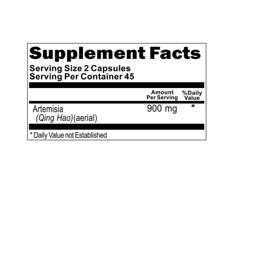 Artmisia/Quing Hao Wormwood 900mg 90 Caps