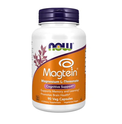 NOW FOODS Magtein Magnesium L-Threonate 2000mg 90Caps
