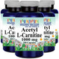 Acetyl L-Carnitine 1000mg 5X200 Caps by Vitamins Because Your Worth it