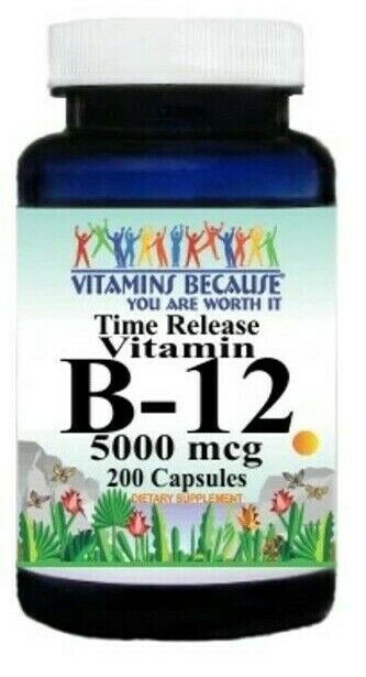 Vitamin B-12 5000mcg Time Releae Vitamin
