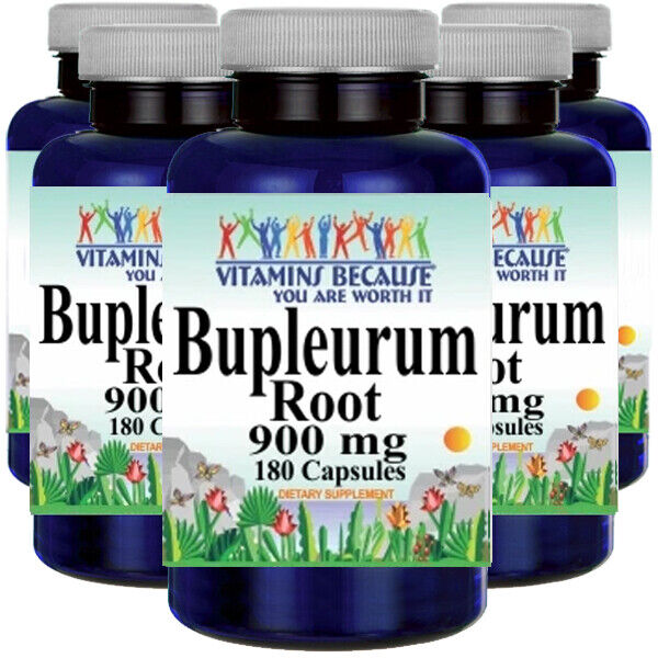 Bupleurum Root 900mg 5X180 Caps