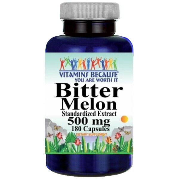 Bitter Melon Standardized Extract 500mg180 Caps Synephrine