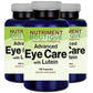 Advanced Eye Care With Lutein 40mg, Bilberry 260mg, L-Glutathione 50mg 3X180Caps