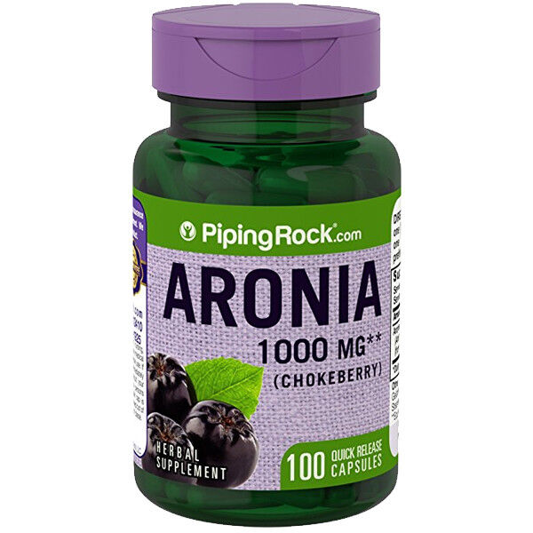 Aronia 1000 mg (Chokeberry) 100 Caps - Piping