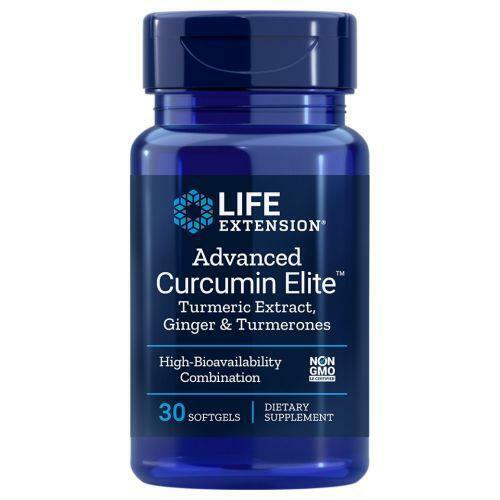 Life Extension Advanced Curcumin Elite Turmeric,Ginger & Turmerones 30gels