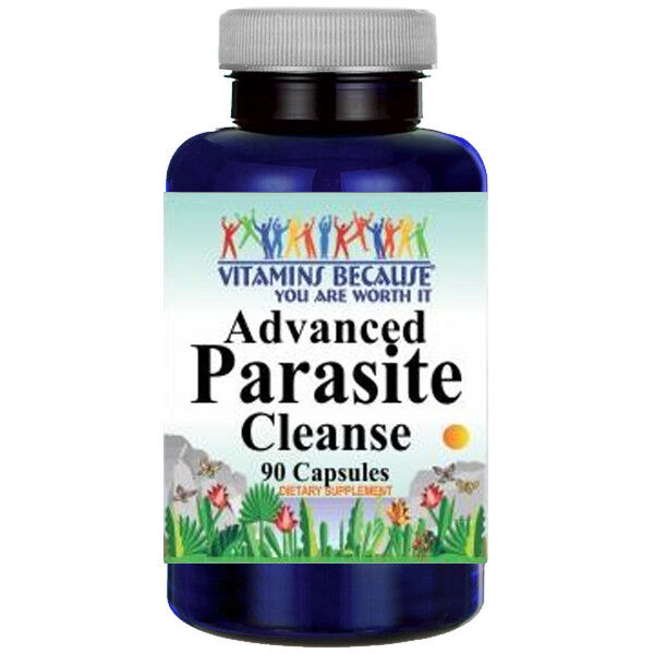 Advanced Parasite Cleanse Detox 900mg Liver Colon Yeast Blood Kidneys Wormwood