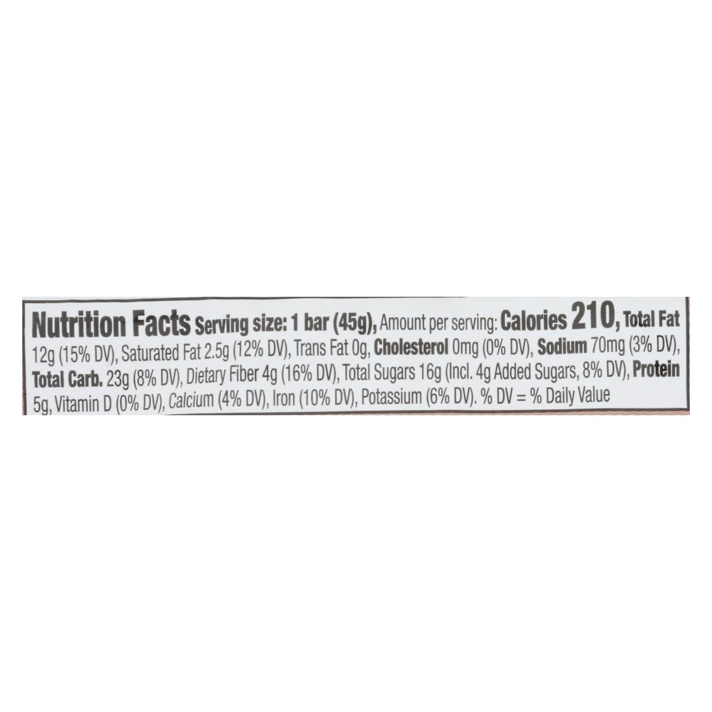 Larabar Almond Butter Choc Chip Fruit & Nut Bar, 16 Pack