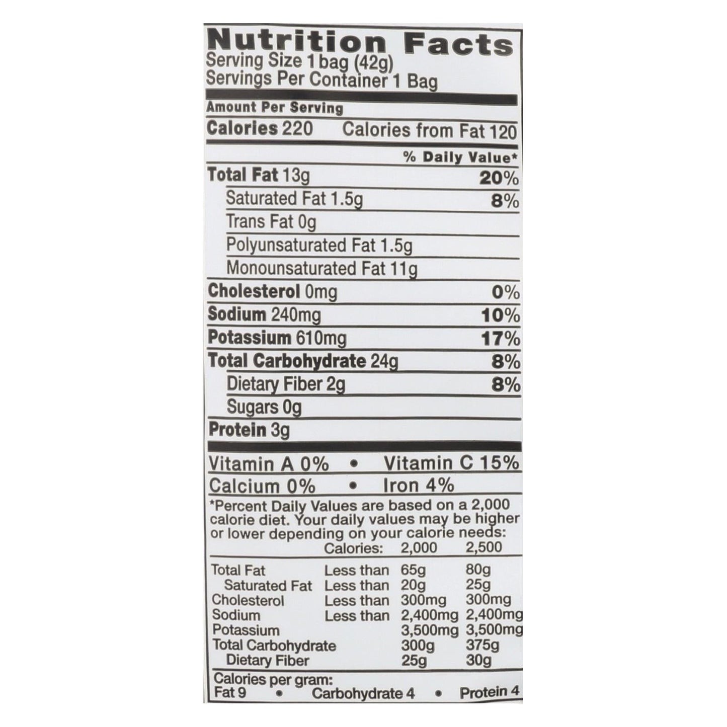 Kettle Chips Sea Salt & Black Pepper, 24 Pack, 1.5 Oz Each