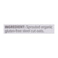 One Degree Organic Sprouted Rolled Oats, 24 oz, 4-Pack