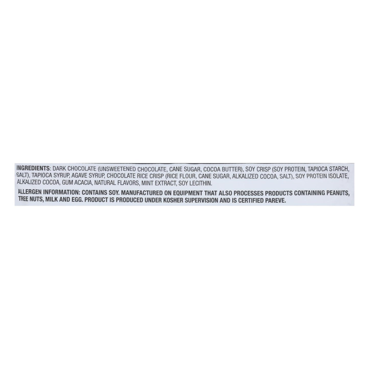 NuGo Dark Mint Chocolate Chip Nutrition Bars, 12 Pack