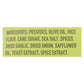 Boulder Canyon Olive Oil Chips, Sea Salt & Pepper, 12-Pack