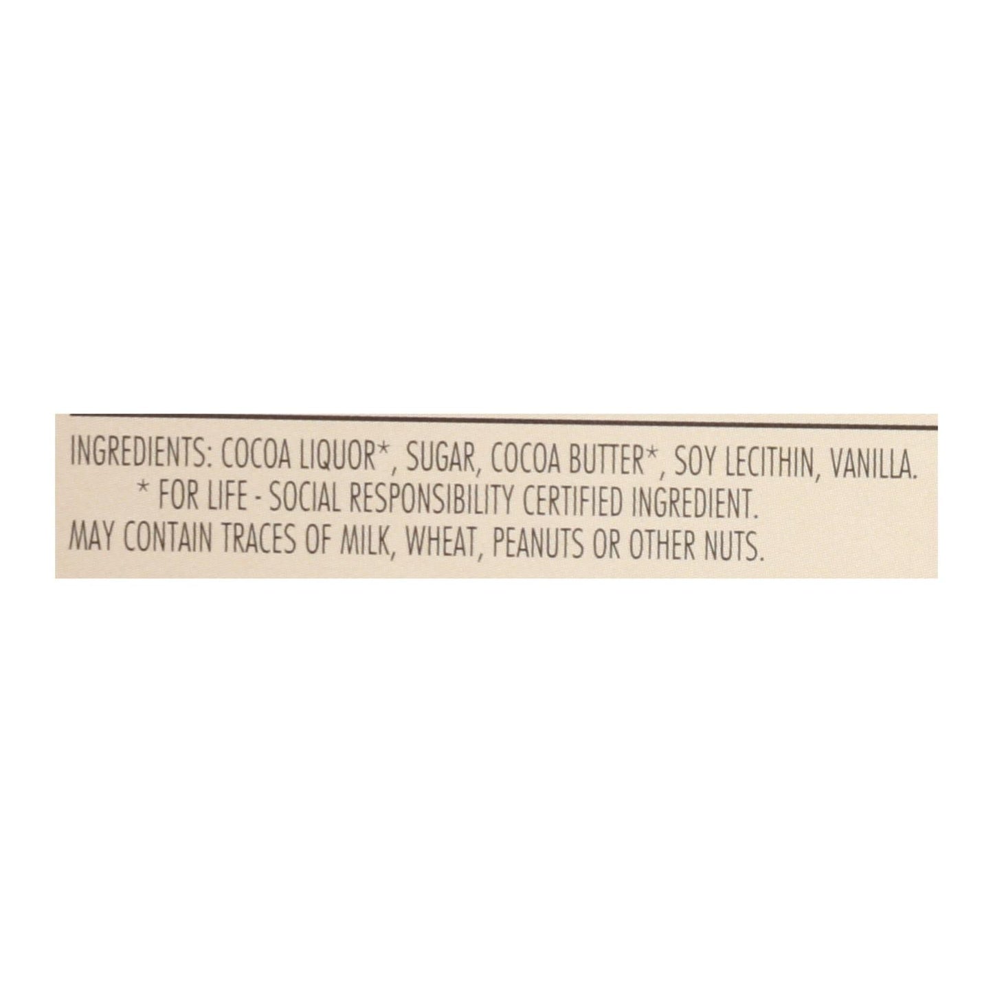 Chocolove Xoxox Dark Chocolate Bars - 3.2 oz, Case of 12