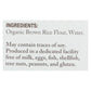 Jovial Organic Brown Rice Penne Rigate, 12 Oz, Case of 12