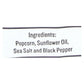 Skinnypop Sea Salt & Black Pepper Popcorn, 12 Pack, 4.4 Oz