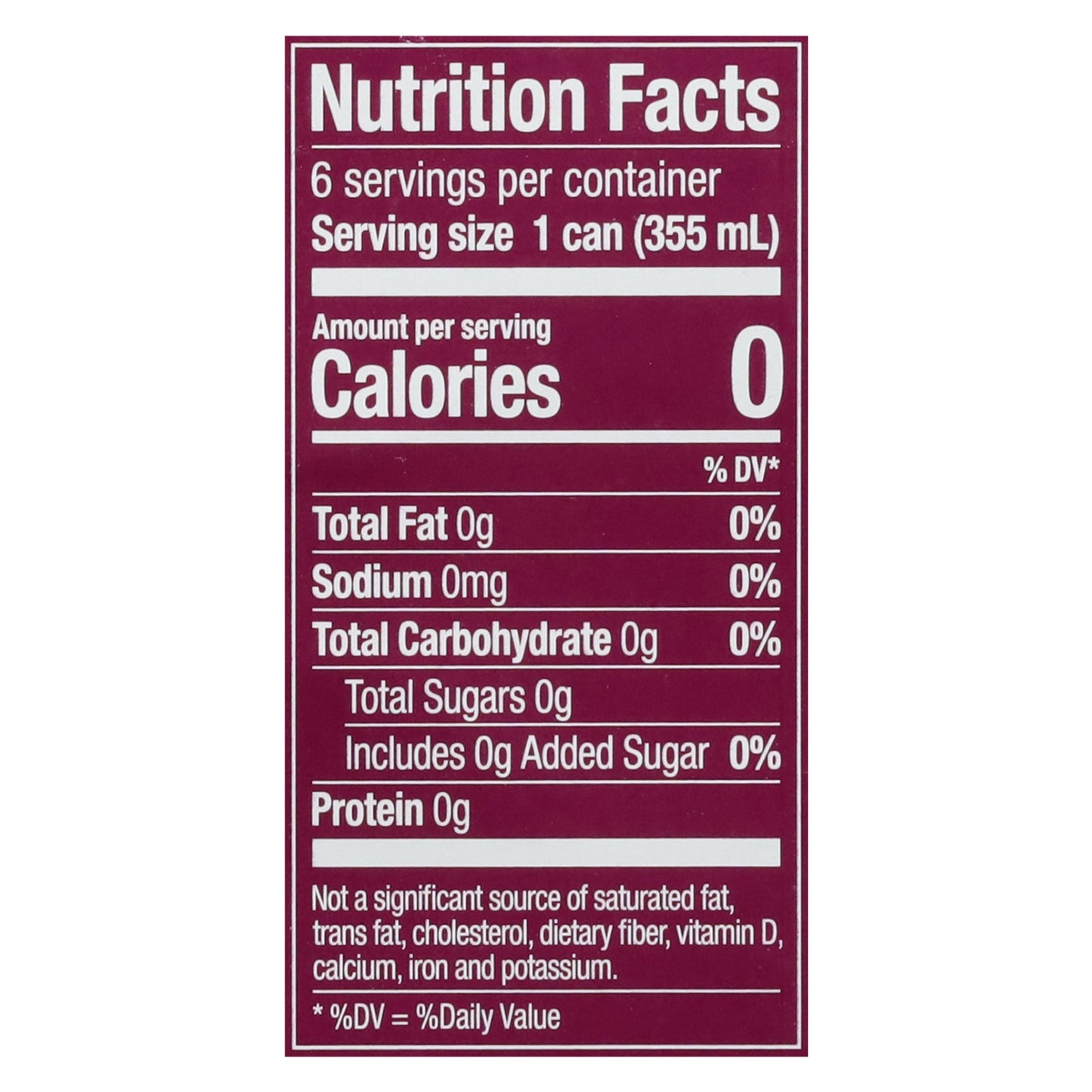 Zevia - Soda Blk Cherry Zero Cal - CS of 4-6/12 FZ