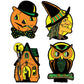 Beistle Retro Assorted Halloween Cutouts