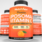 Nutrivein Premium Liposomal Vitamin C Supplement 1650mg - 180 Caps