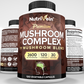 Nutrivein Premium Mushroom Supplement 2600 mg- Bottle 120 Capsules