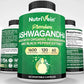 Nutrivein Premium Ashwagandha Supplement 1600mg - 120 Capsules