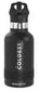 Coldest Insulated Water Bottle with Straw Lid - Stainless Steel Metal Insulated Bottle for Men & Women (Matte Black, 12 oz)