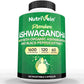 Nutrivein Premium Ashwagandha Supplement 1600mg - 120 Capsules