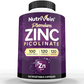 Nutrivein Premium Zinc Picolinate 100mg - 120 Capsules