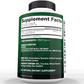 Nutrivein Premium Citrus Bergamot Supplement 1400mg 25:1 Bergamia Extract - 60 Day Supply - 120 Capsules
