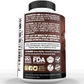 Nutrivein Premium Mushroom Supplement 2600 mg- Bottle 120 Capsules