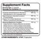 Nutrivein Premium Mushroom Supplement 2600 mg- Bottle 120 Capsules