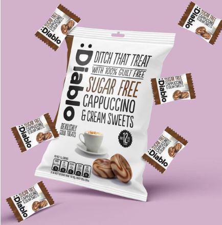 Sugar Free Diablo Cappuccino & Cream Hard Candy
