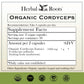 Organic Cordyceps Mushroom