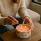 Wild Rose 3 Wick Soy Candle in Tin