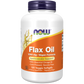 Now Foods Flax Oil 1000 mg Vegan Formula 120 Veggie Softgels - 1773