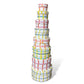Round Handmade Recycled Paper Nesting Gift Boxes | 8 Sizes