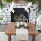 Snowflake Beige Christmas Stocking